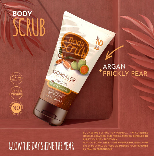 GOMMAGECORPORELAL HUILED ARGAN - Noix d'or Maroc