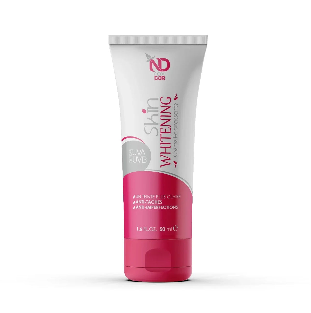 Noix d'Or Skin Whitening cream with Argan oil for anti-dark spots and skin brightening, 50ml tube